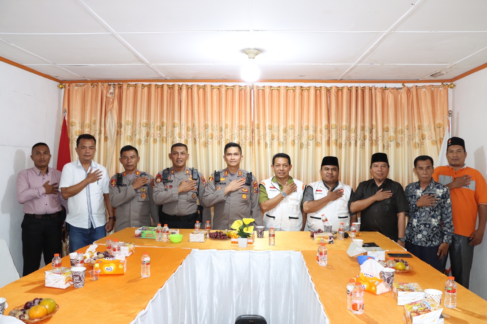 Kapolres Asahan Ajak Pengurus DPD Partai PKS Jaga Situasi Kamtibmas