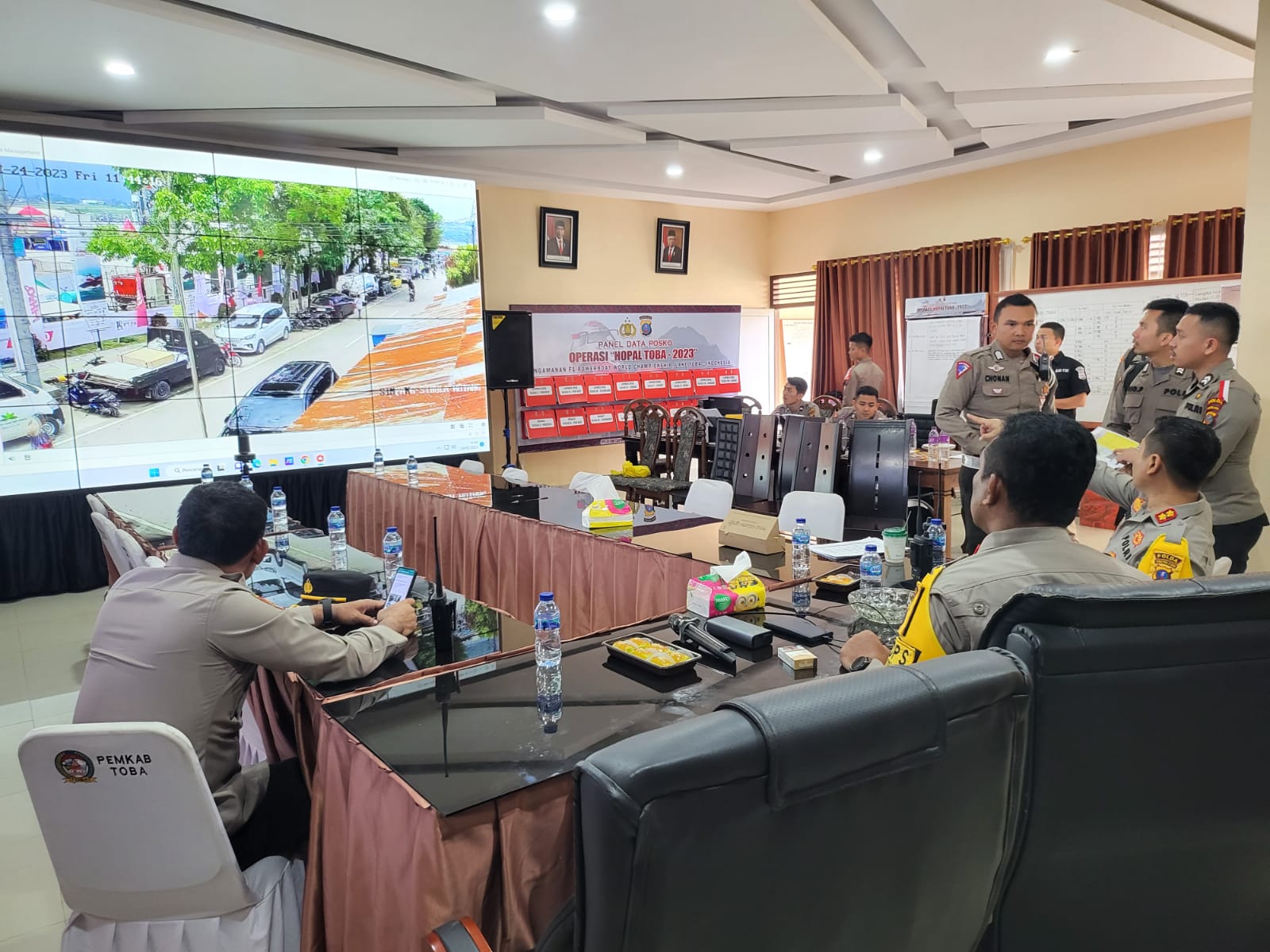 Polda Sumut Pasang Lebih 60 CCTV Amankan F1 Powerboat di Kota Balige