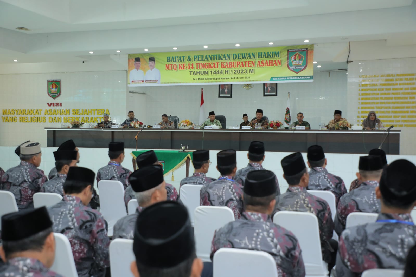 Bupati Asahan Harap Dewan Hakim MTQ ke-54 Dapat Terus Mempertahankan Citra Positifnya