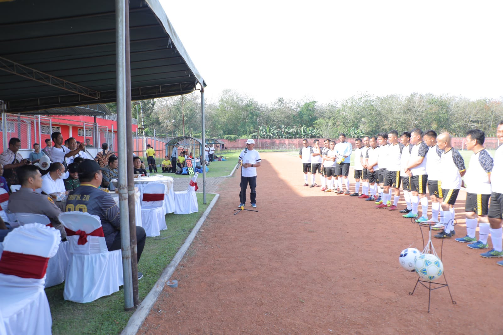 Pemkab Asahan FC vs Wartawan FC, Awali Turnamen Old Crack PWI Asahan