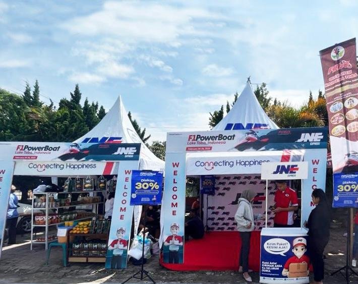 JNE Berikan Diskon Ongkir dalam Meriahkan Event F1 Powerboat Lake Toba