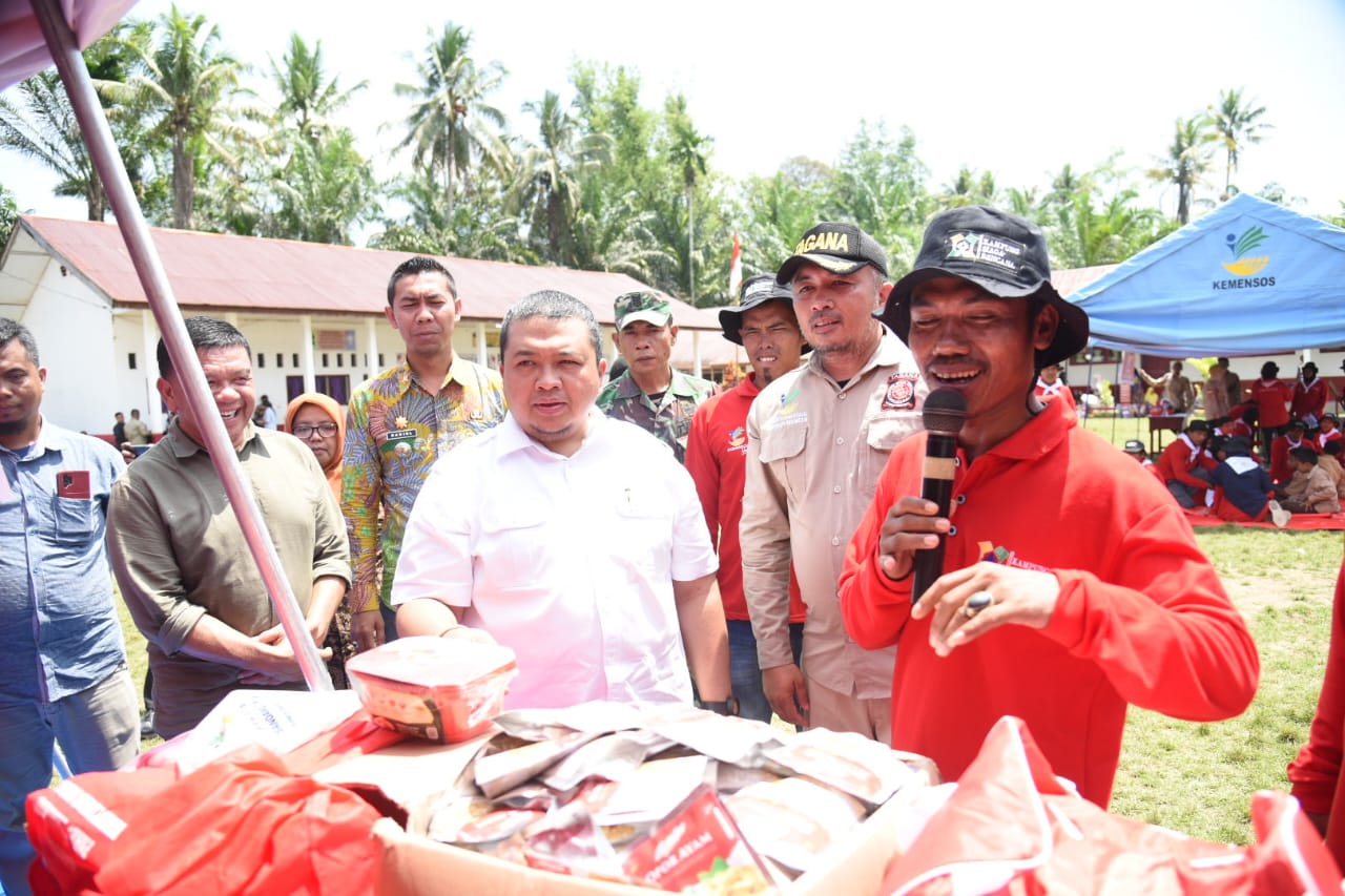 Mantap! Sibara-Bara Siaga Hadapi Bencana,Ini Pesan Bupati TapselÂ 