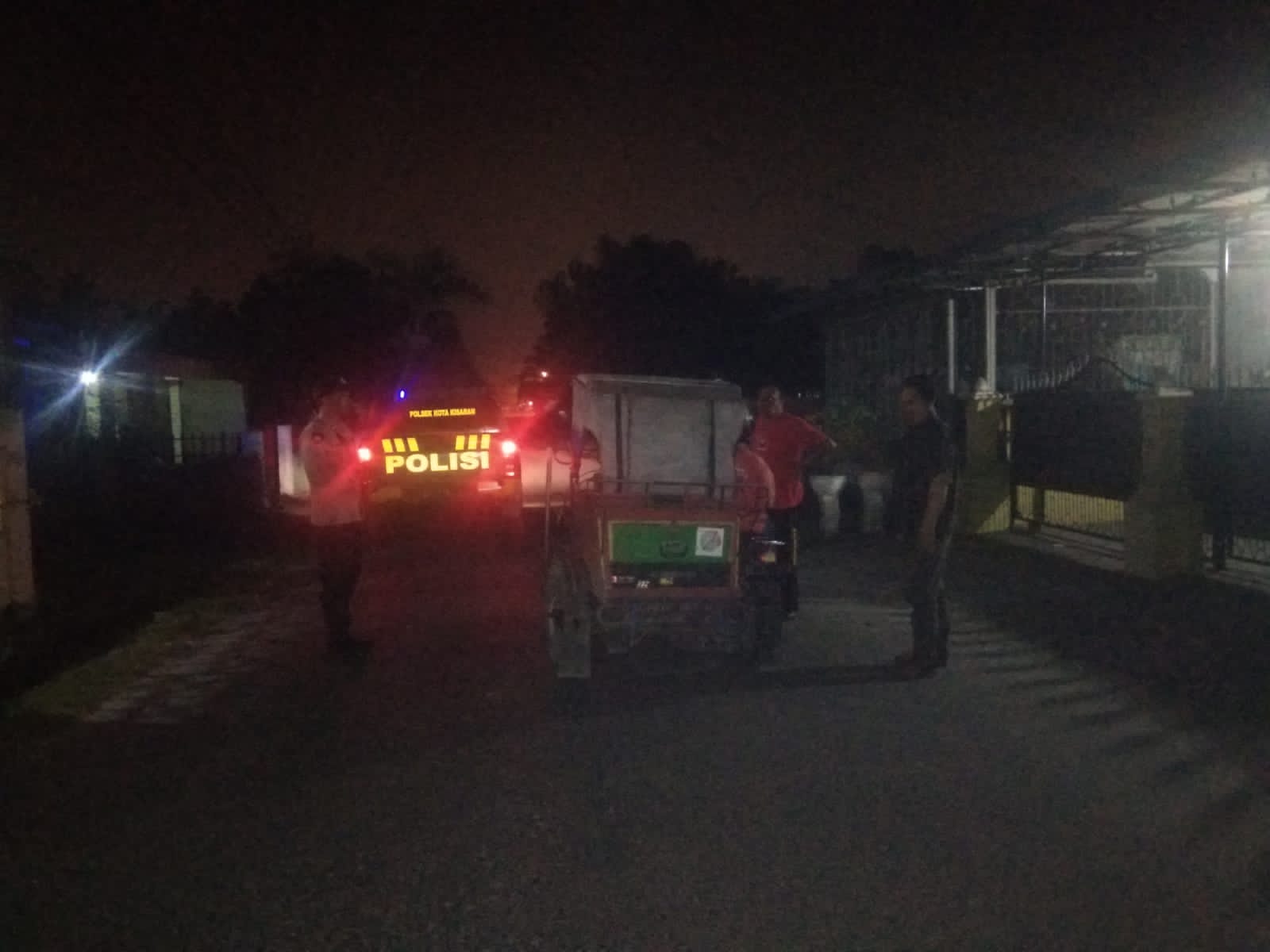 Polsek Kota Kisaran Terima Laporan Call Centre 110 Dari Masyarakat