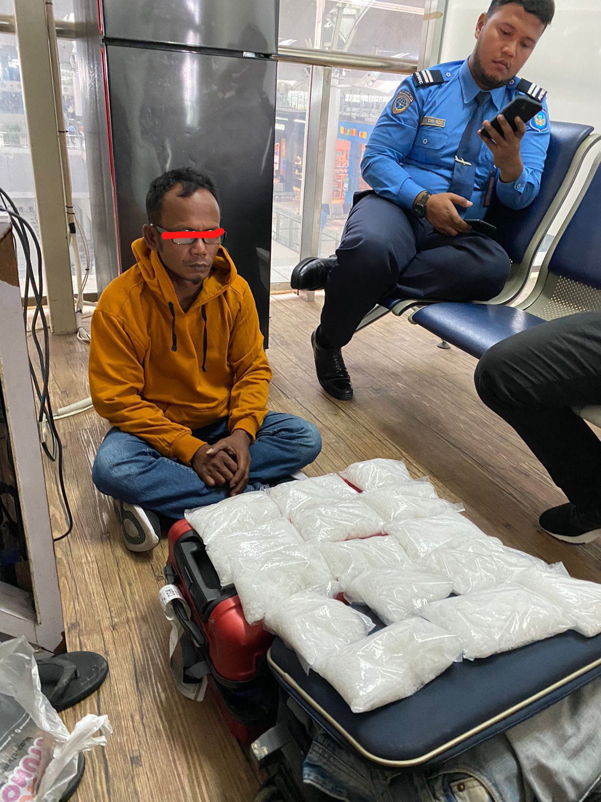 Calon Penumpang Pesawat Ditangkap Bawa 4 Kg Sabu di Bandara KNIA