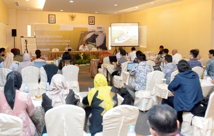 Pemprov Sumut Terus Dorong Percepatan Pembangunan Stadion Utama Sport Centre *Upayakan Rampung Sebelum Target
