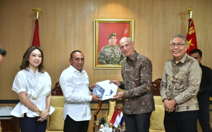 Pemprov Sumut Jajaki Kerja Sama Konversi Sampah ke Energi Listrik dengan Belanda