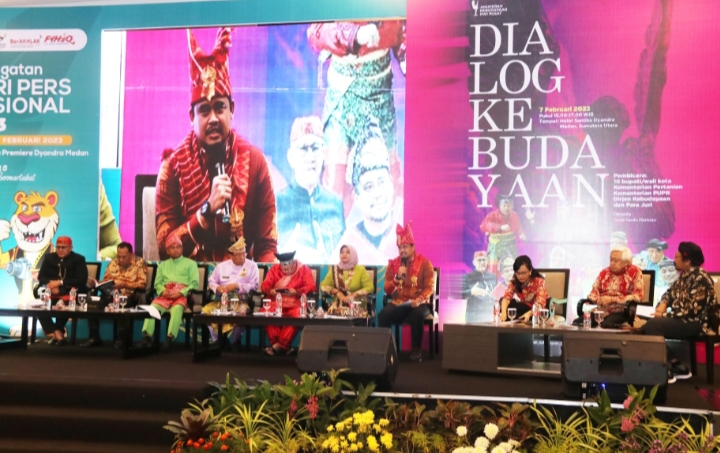 Dialog Kebudayaan PWI Pusat Ramaikan Giat HPN 2023