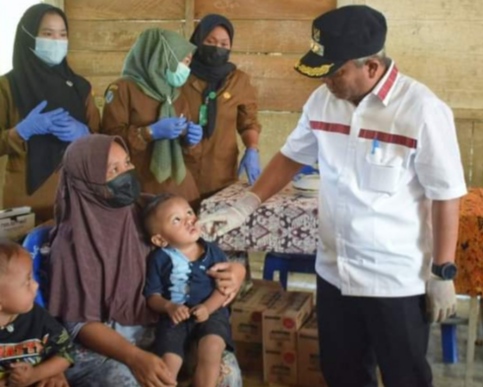 Plt. Bupati Palas Hadiri Sub PIN Polio Tahun 2023,Ini Himbauannya
