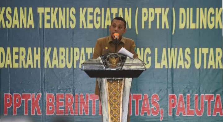Bupati Paluta Hadiri Kegiatan Penyuluhan Hukum Bersama Kejari 