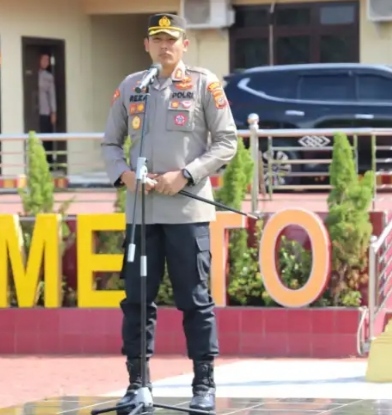 POLRES MADINA BERANGKATKAN 56 PERSONIL PENGAMANAN F1 H2O POWERBOAT TOBA,INI PESAN KAPOLRES REZA