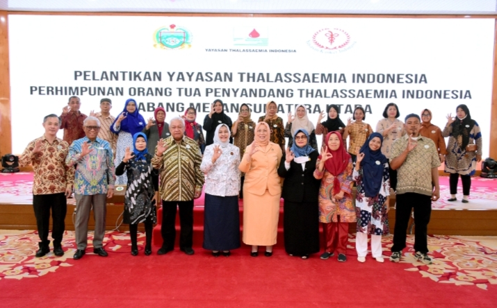 Turunkan Jumlah Kasus Thalassaemia, Nawal Berharap Program YTI Bersinergi dengan Pemprov Sumut