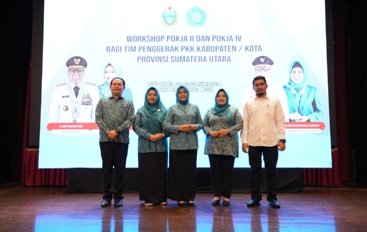 Nawal Lubis Ajak Seluruh Kader PKK Lebih Responsif Terhadap Permasalahan di Masyarakat