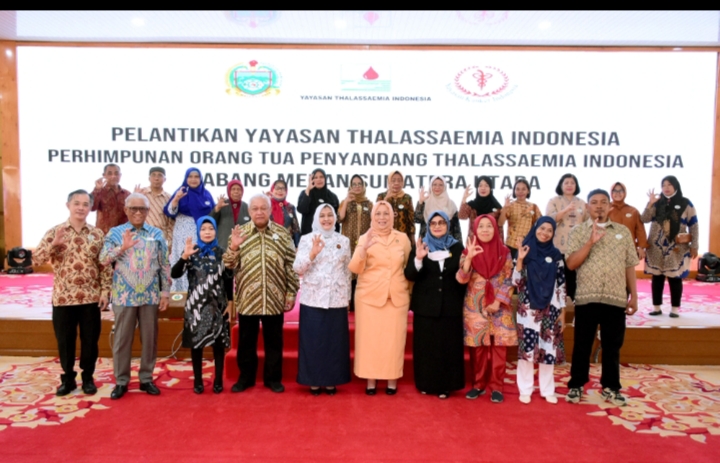 Turunkan Jumlah Kasus Thalassaemia, Nawal Berharap Program YTI Bersinergi dengan Pemprov Sumut