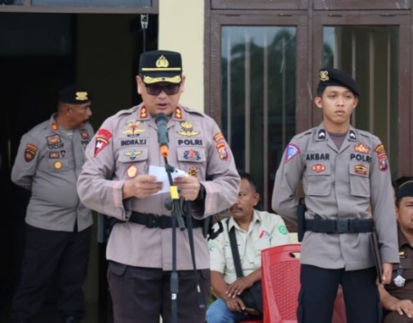 Pimpin Upacara HUT Satpam Ke â€“ 42 Tahun 2023,Kapolres Palas Bacakan Amanat Kapolri