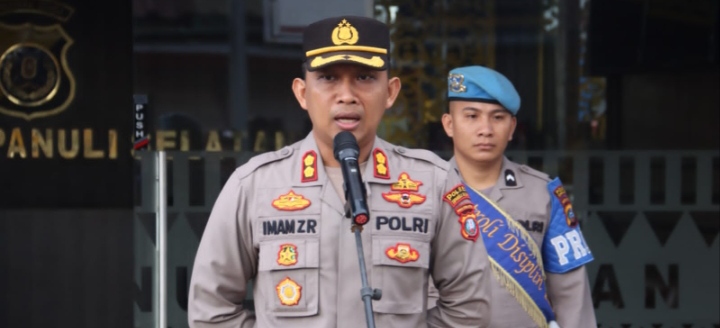 Pimpin Apel, Kapolres Tapsel Tegaskan : Tidak ada Toleransi dan Ruang bagi Personel yang Menyalahgunakan Narkoba