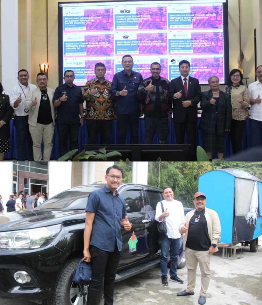 Demi Tingkatkan Produktivitas Ekonomi Masyarakat, Menteri BUMN Erick Thohir Beri Berbagai Bantuan untuk HKBP