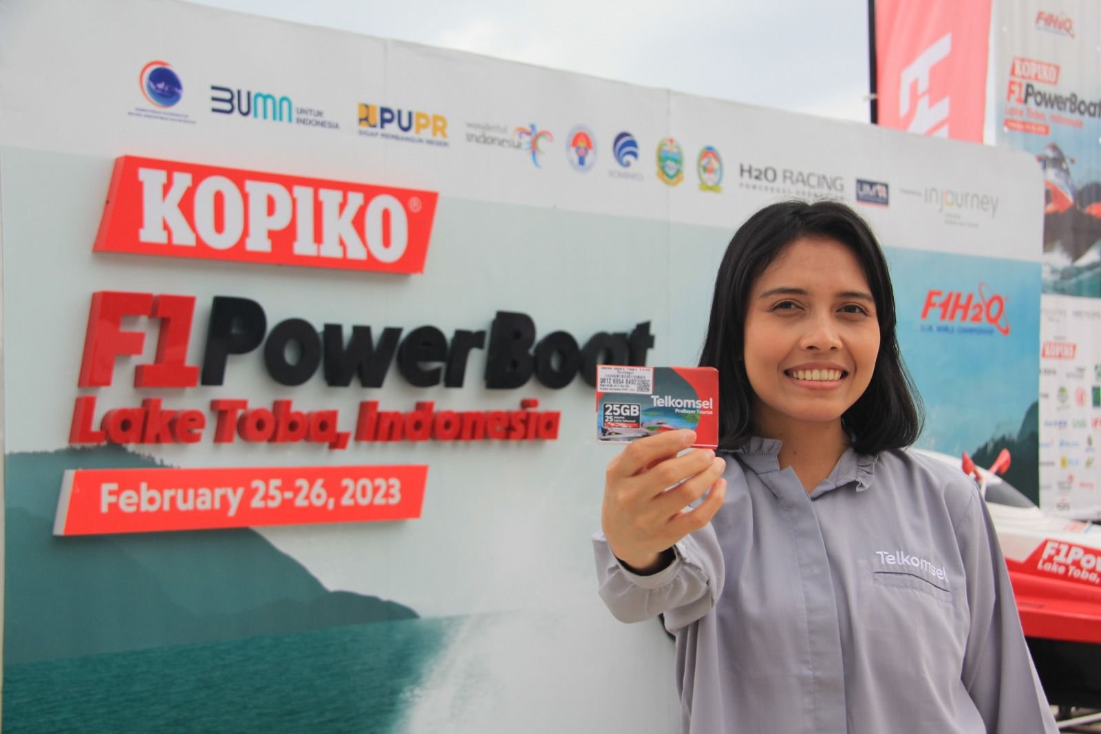 Telkomsel Sukses Hadirkan Pengalaman Konektivitas Digital Terdepan Selama F1 Powerboat World Championship di Danau TobaÂ 