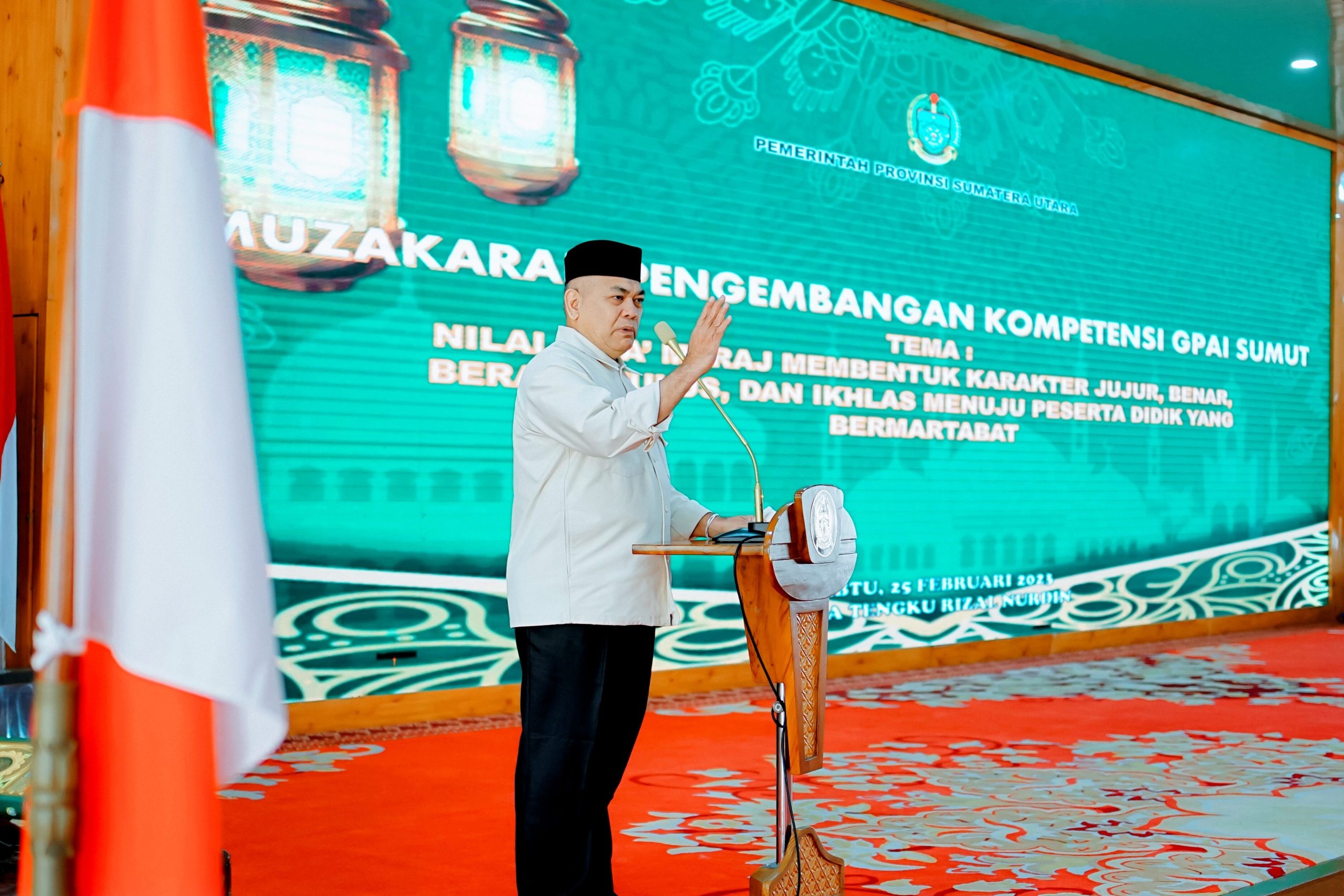 Muzakarah Pengembangan Kompetensi GPAI Sumut, Asren Nasution Berharap Menambah Kualitas Pendidikan di Sekolah