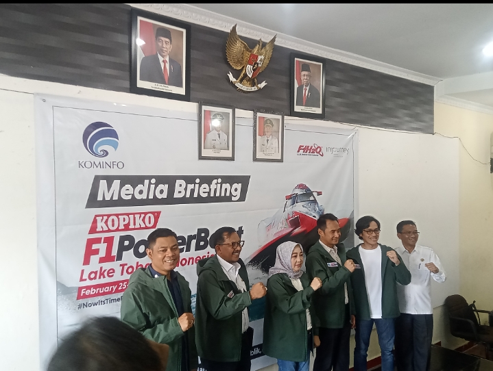 Media Massa Ujung Tombak Sukses F1 Power Boat Tahun 2023 Danau Toba