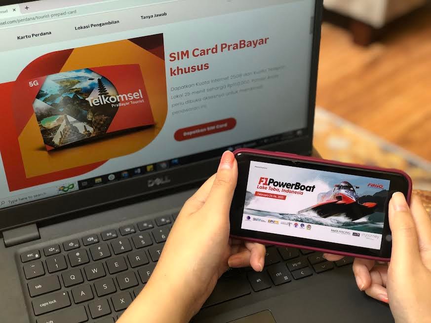 Telkomsel Siap Dukung Kenyamanan Pengalaman Digital Perhelatan F1 Powerboat World Championship 2023 di Kawasan Danau Toba