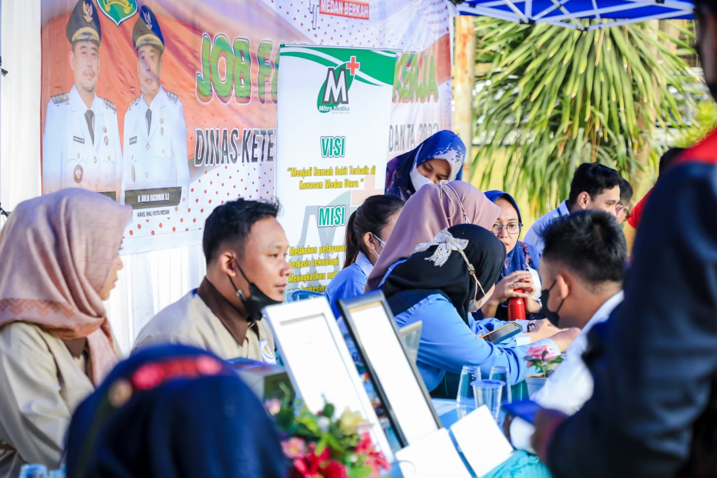 Terdapat Loker bagi Penyandang Disabilitas di Job Fair Mini Pemko Medan