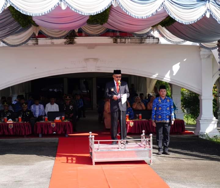 Pemkab Labusel Gelar Upacara Harkitnas Ke 115,Bupati Edimin : Semangat untuk Bangkit