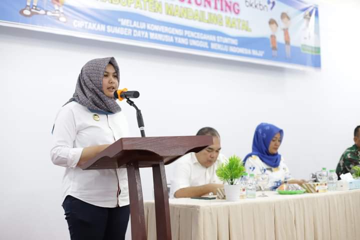 Buka Rembuk Stunting 2023, Wabup Madina Atika Nasution Tekankan Tiga Poin