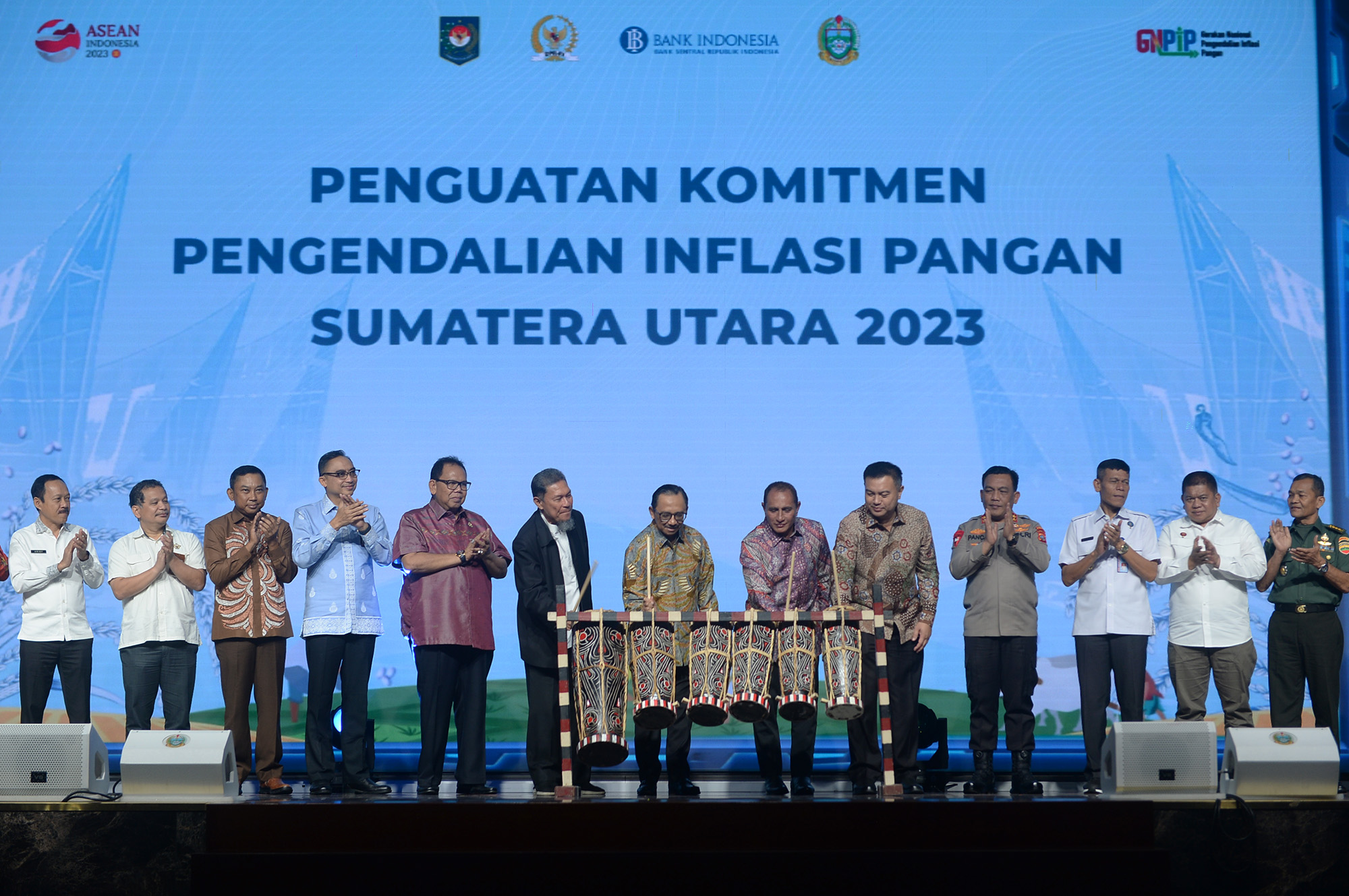 Gubernur Sebut Sumut Bangun  Kerja Sama Pangan Antarprovinsi,  GNPIP Dorong Penguatan Produksi, Nilai Tambah dan KAD