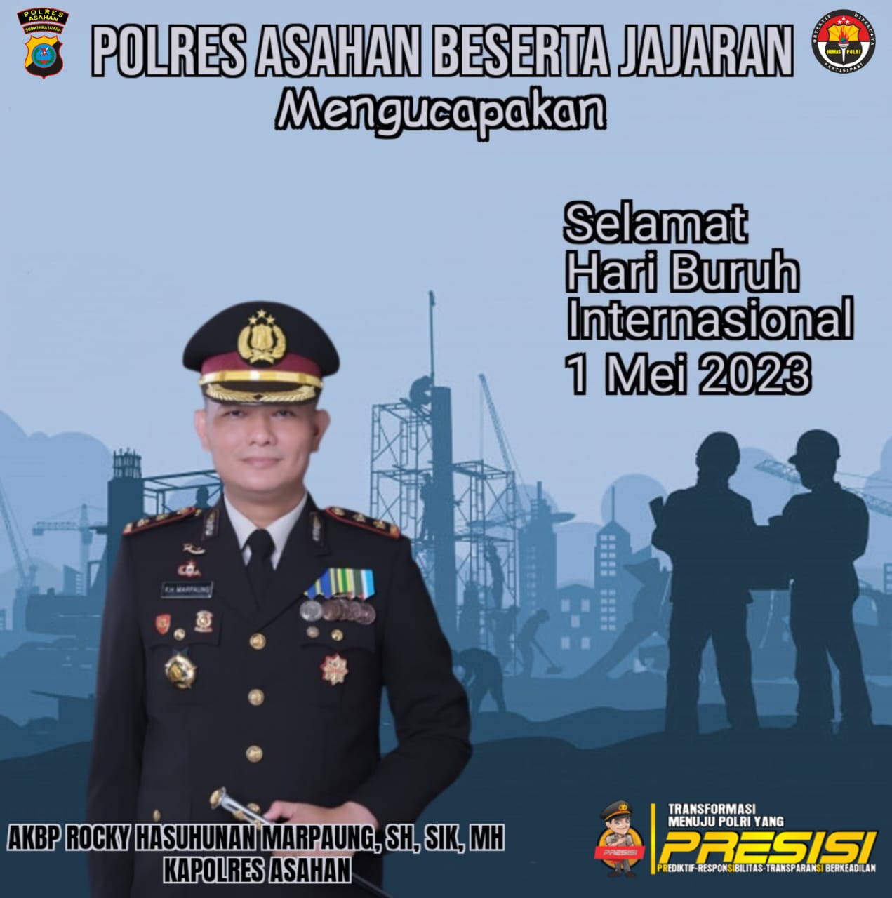 May Day 2023, Ini Pesan Kapolres Asahan