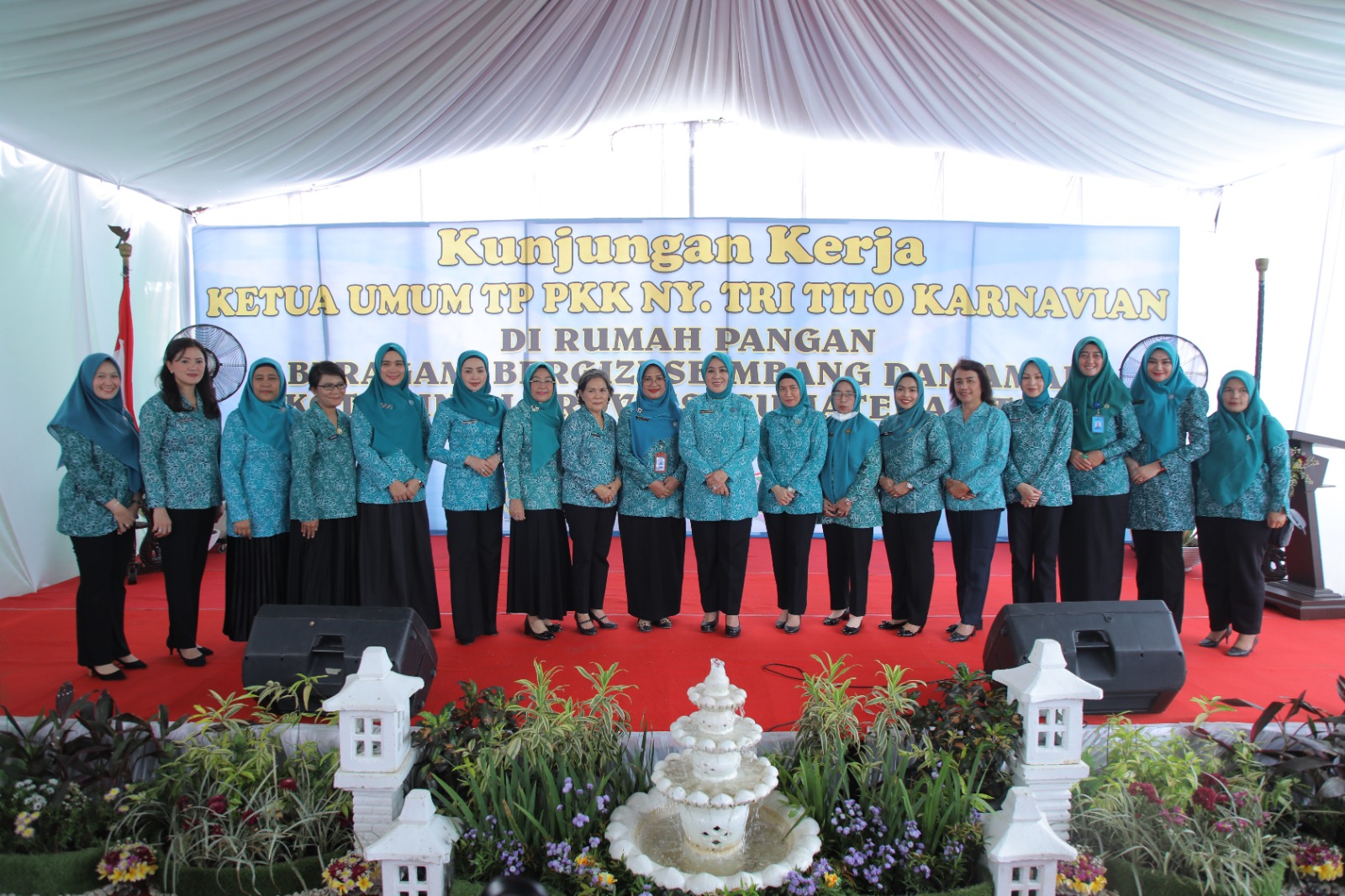 Ketua TP PKK Asahan Ikuti Rangkaian Kunjungan Ketua Umum TP PKK