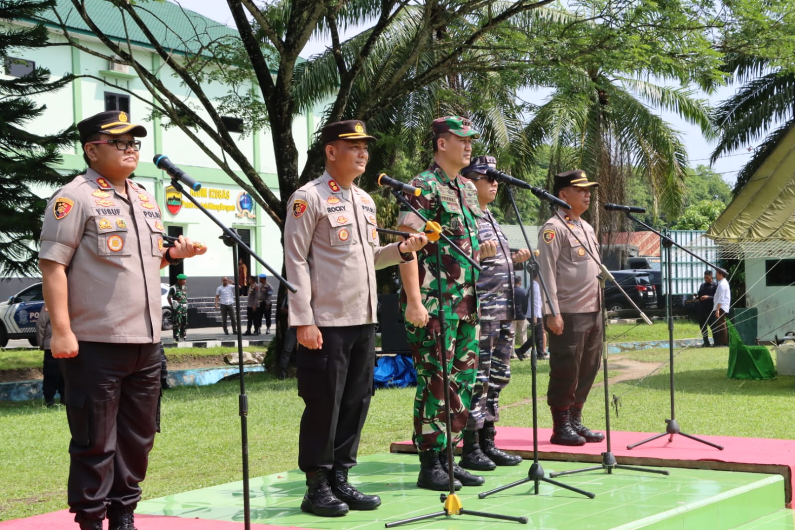 Menjalin Silahturahmi TNI-Polri Asahan Laksanakan Kegiatan Halal Bihalal