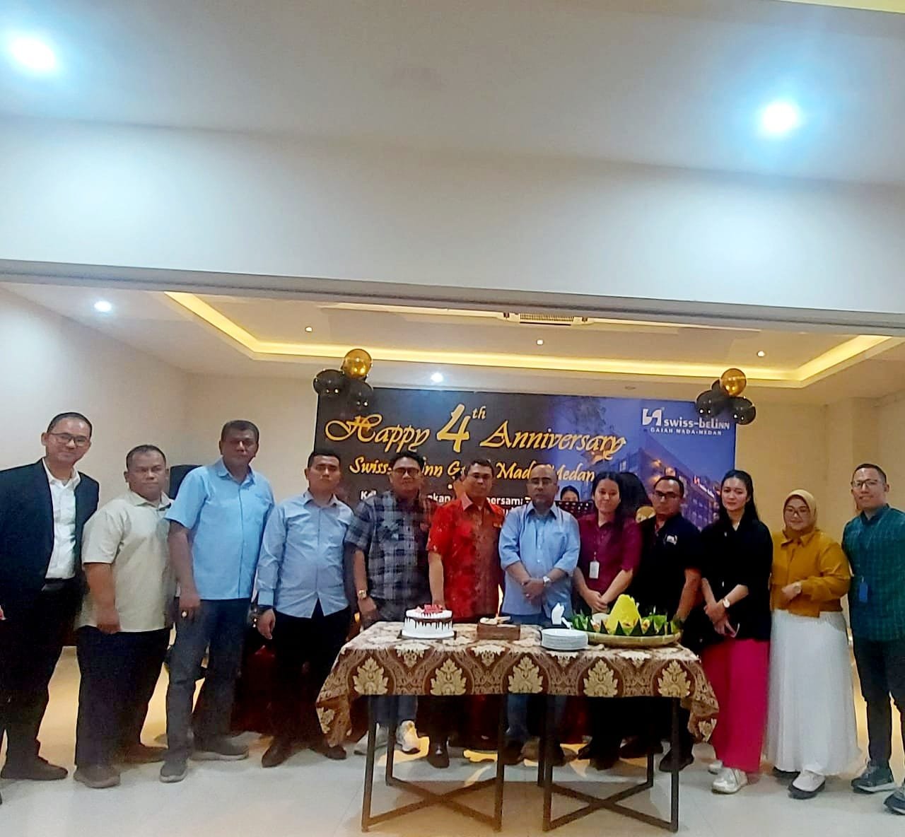 HUT ke 4 Hotel Swiss-Belinn Gajah Mada, GM Zakaria Marshal : Terus Berjibaku Agar Bertahan