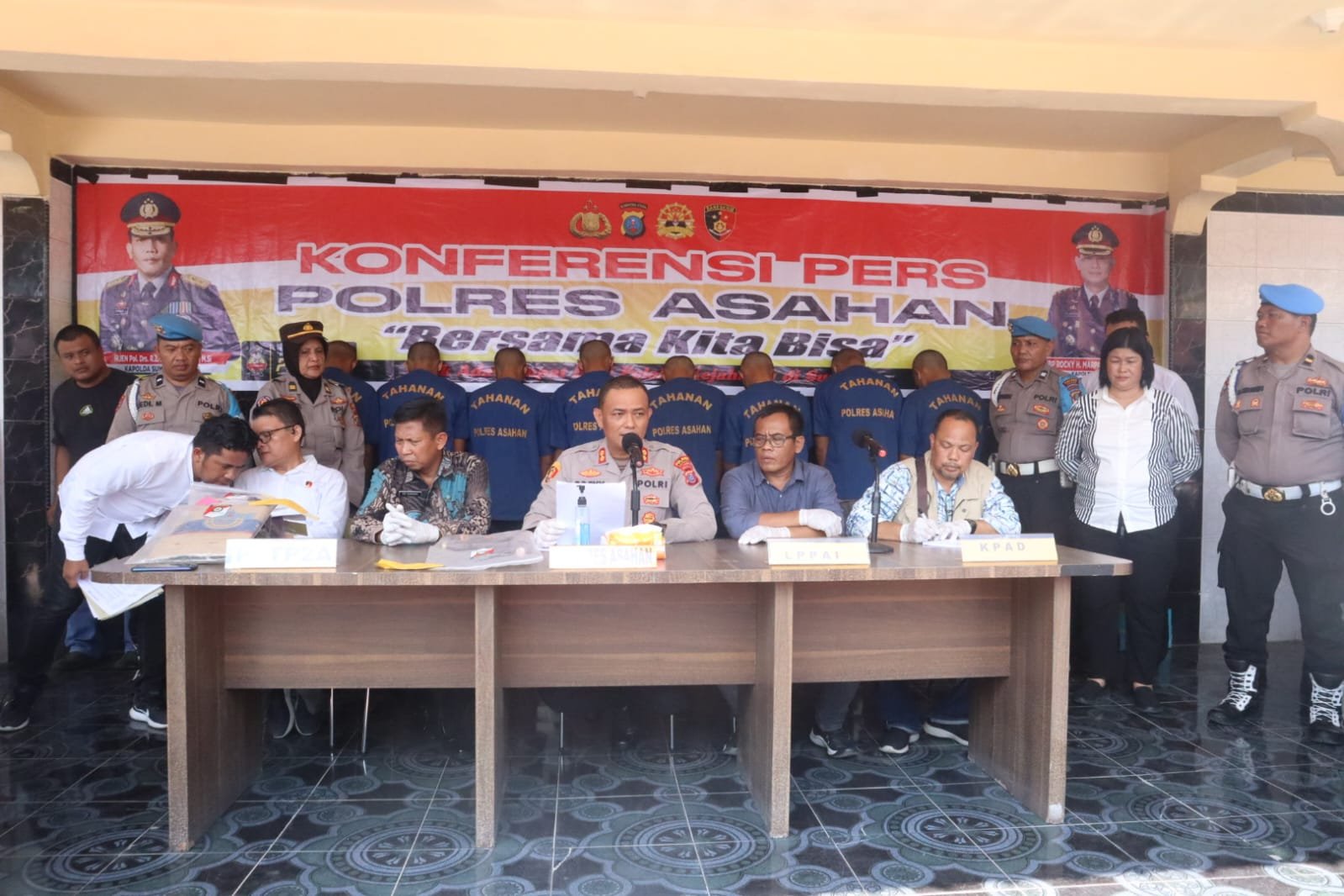 10 Orang Pelaku Persetubuhan Berhasil Diamankan Polres Asahan