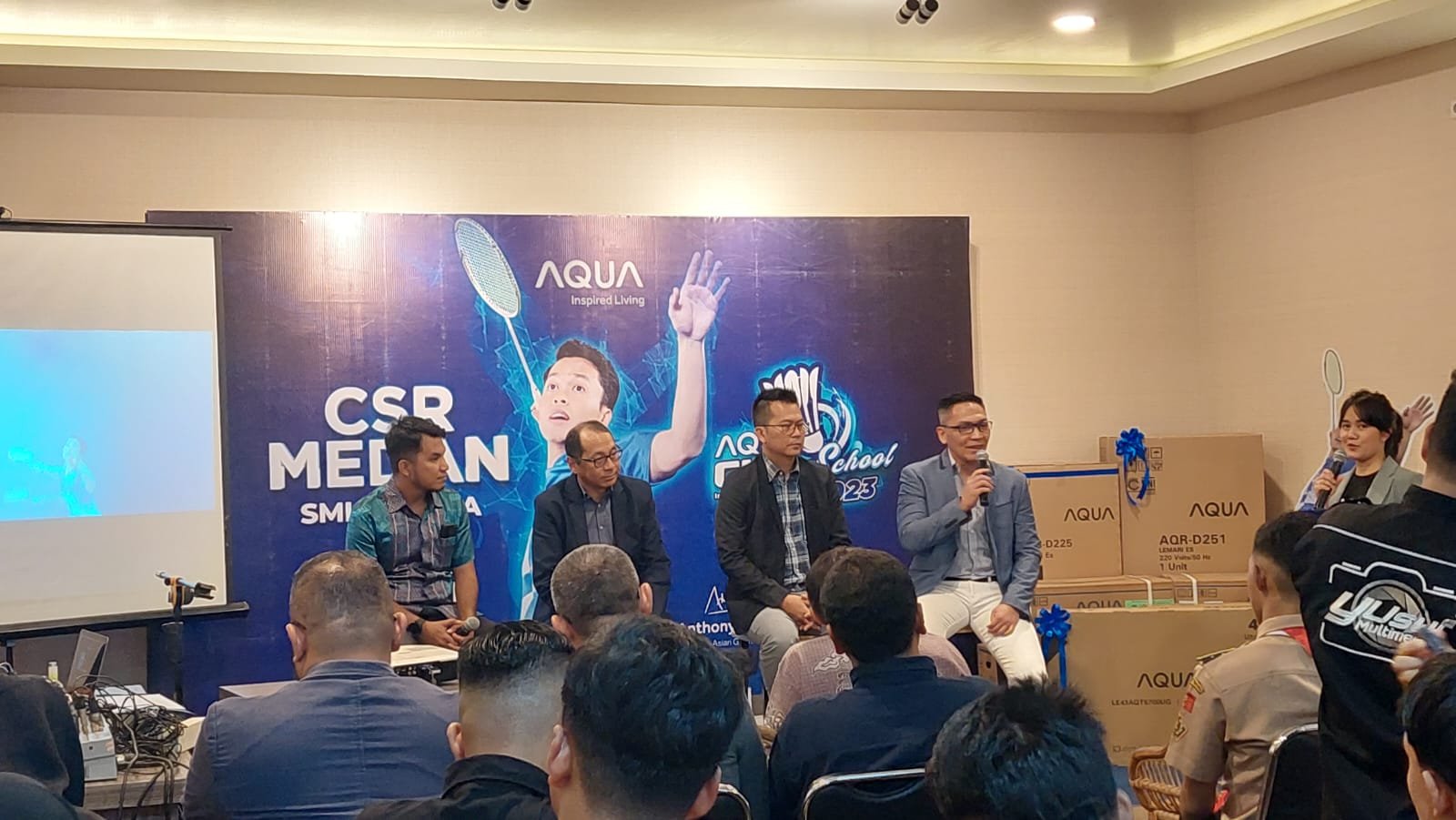 AQUA Elektronik Dukung Sekolah Untuk Menyemangati Siswa Mengejar Mimpi