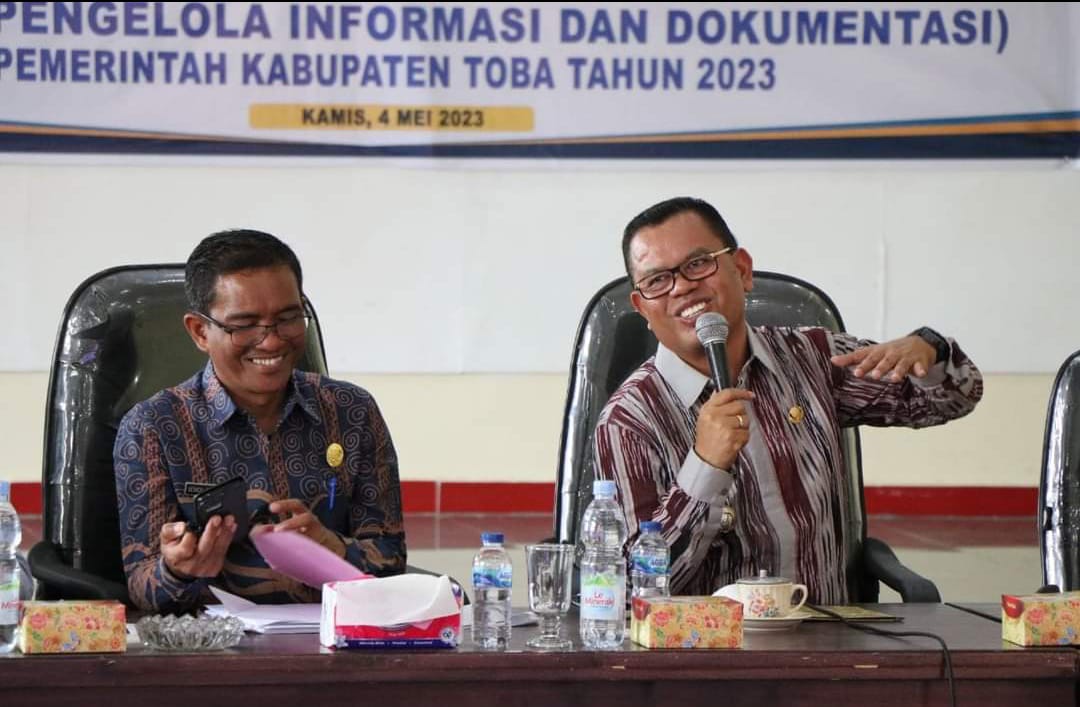 Bupati Toba Perintahkan Seluruh Pimpinan OPD Bijak Kelola Informasi dan Dokumentasi