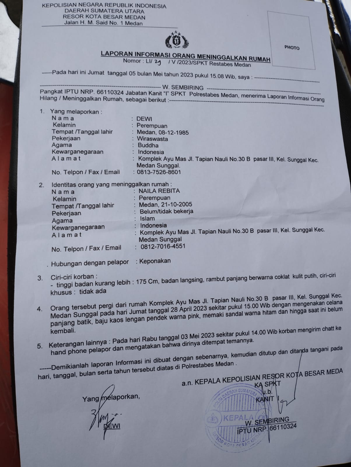 10 Hari Anak Dibawah Umur Dibawa Kabur Kekasih, Ini Rupanya Yang Terjadi