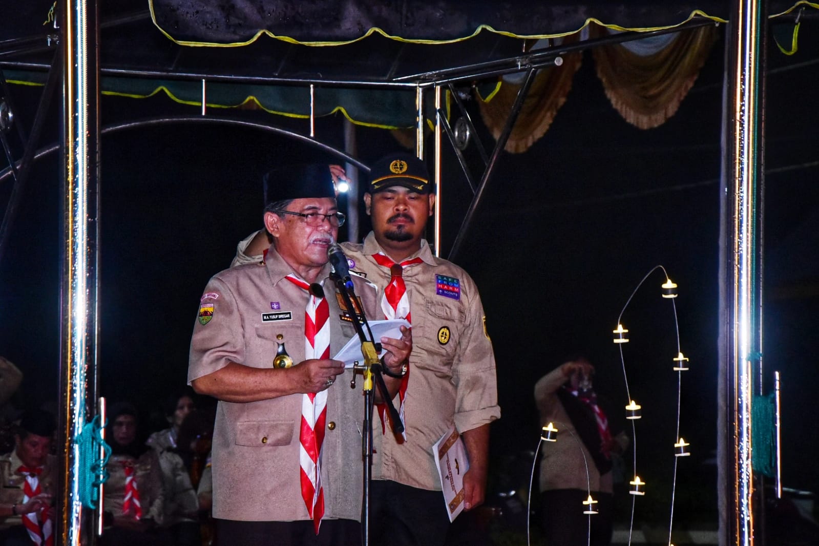 Wabup Tutup Perkemahan Raimuna Cabang Deli Serdang