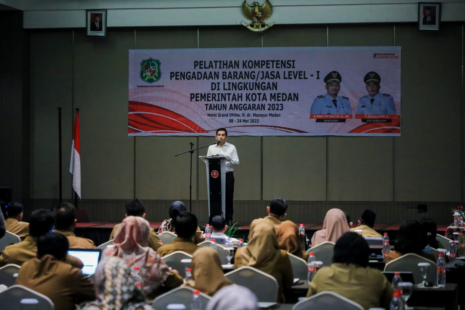 60 ASN Ikuti Pelatihan Kompetensi Pengadaan Barang/Jasa, Ini Pesan Bobby Nasution