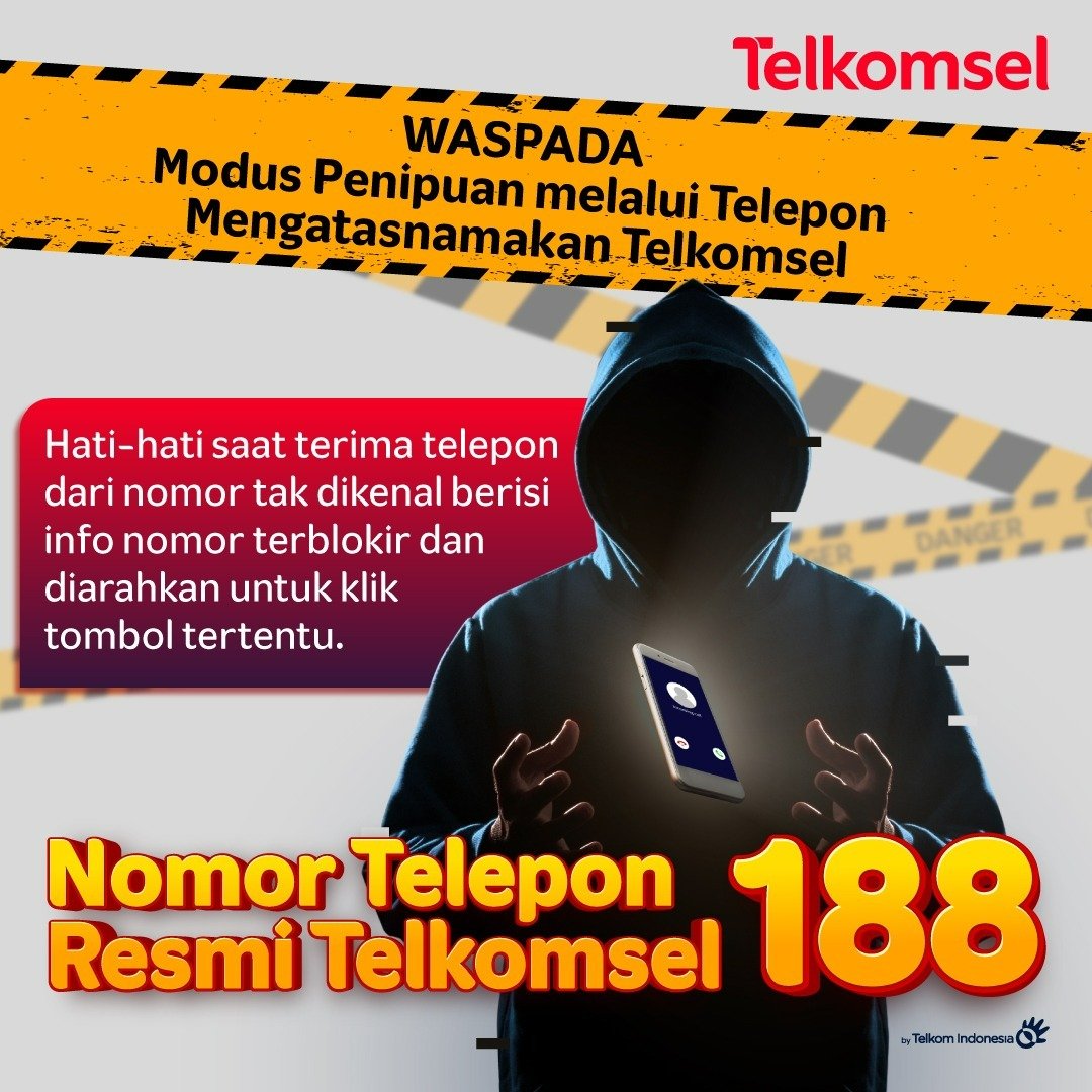 Telkomsel Imbau Pelanggan Waspada Kejahatan dengan Modus Pemblokiran Nomor
