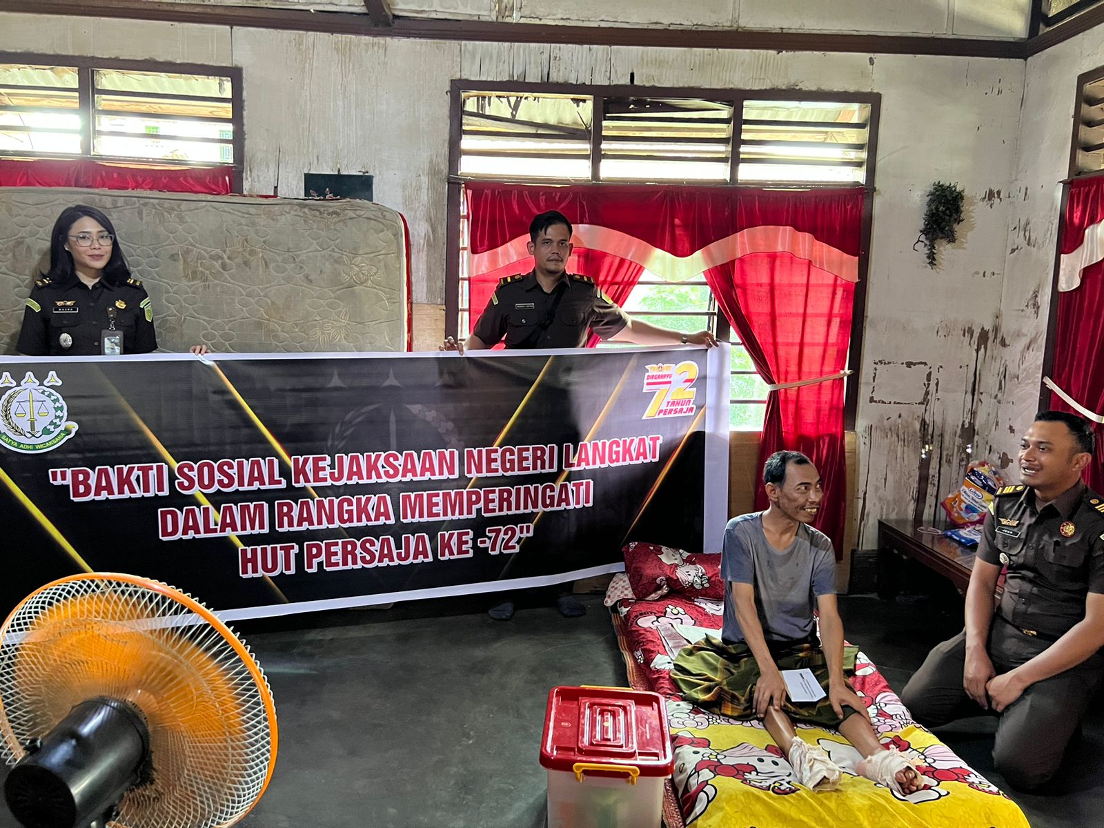 PERINGATI HUT KE-72 TAHUN, PERSAJA LANGKAT GELAR BAKSOS!