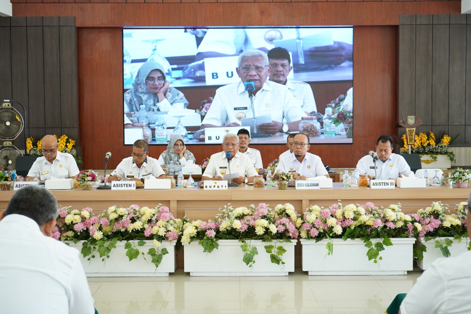 Bupati Asahan Buka Rakorpem Bulan April 2023