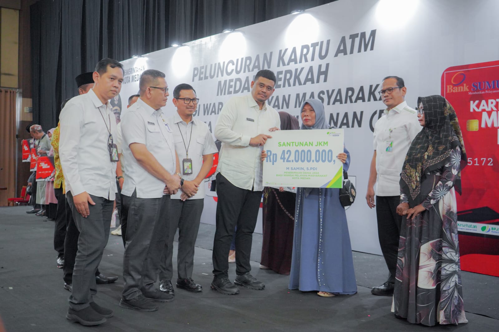 Bobby Nasution Luncurkan ATM Berlogo Medan Berkah