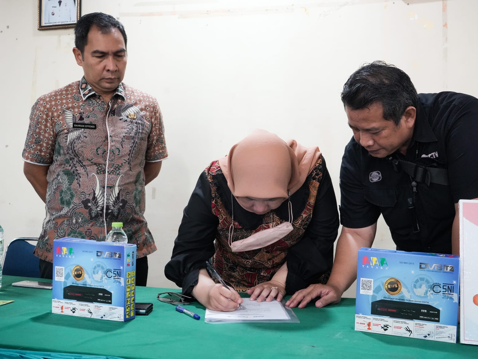 Kecamatan Medan Labuhan Dapat Bantuan 3.911 Set Top Box