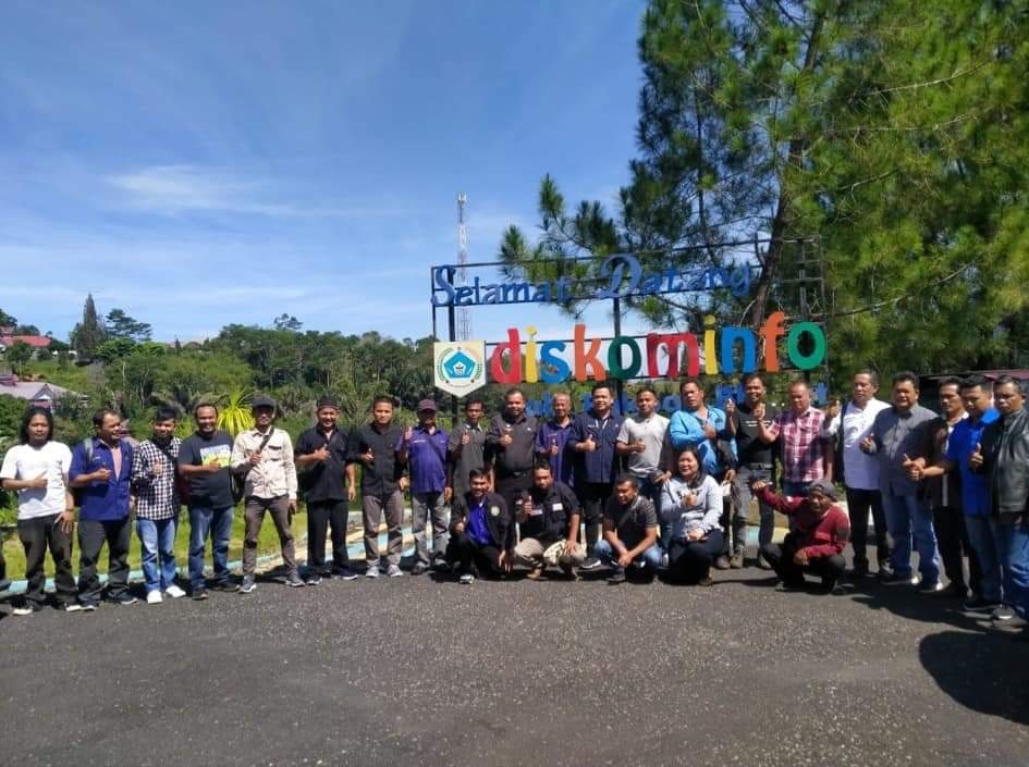 Diskominfo Jalin Silaturahmi Dengan Wartawan, Pemberitaan Harus Akurat dan Akuntabel