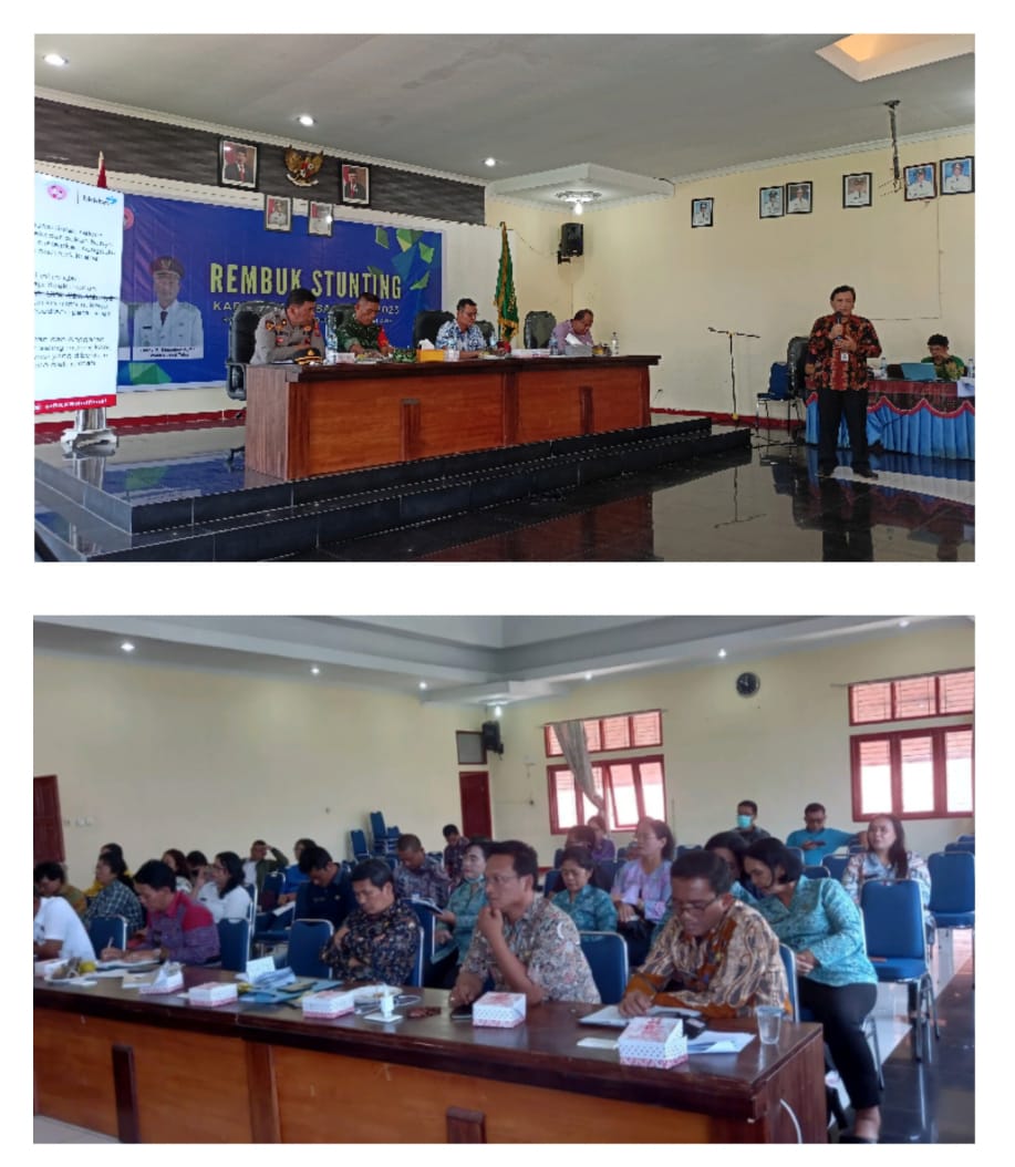 Bupati Toba Tanda Tangani Peraturan Tentang Tim Percepatan Penurunan Stunting