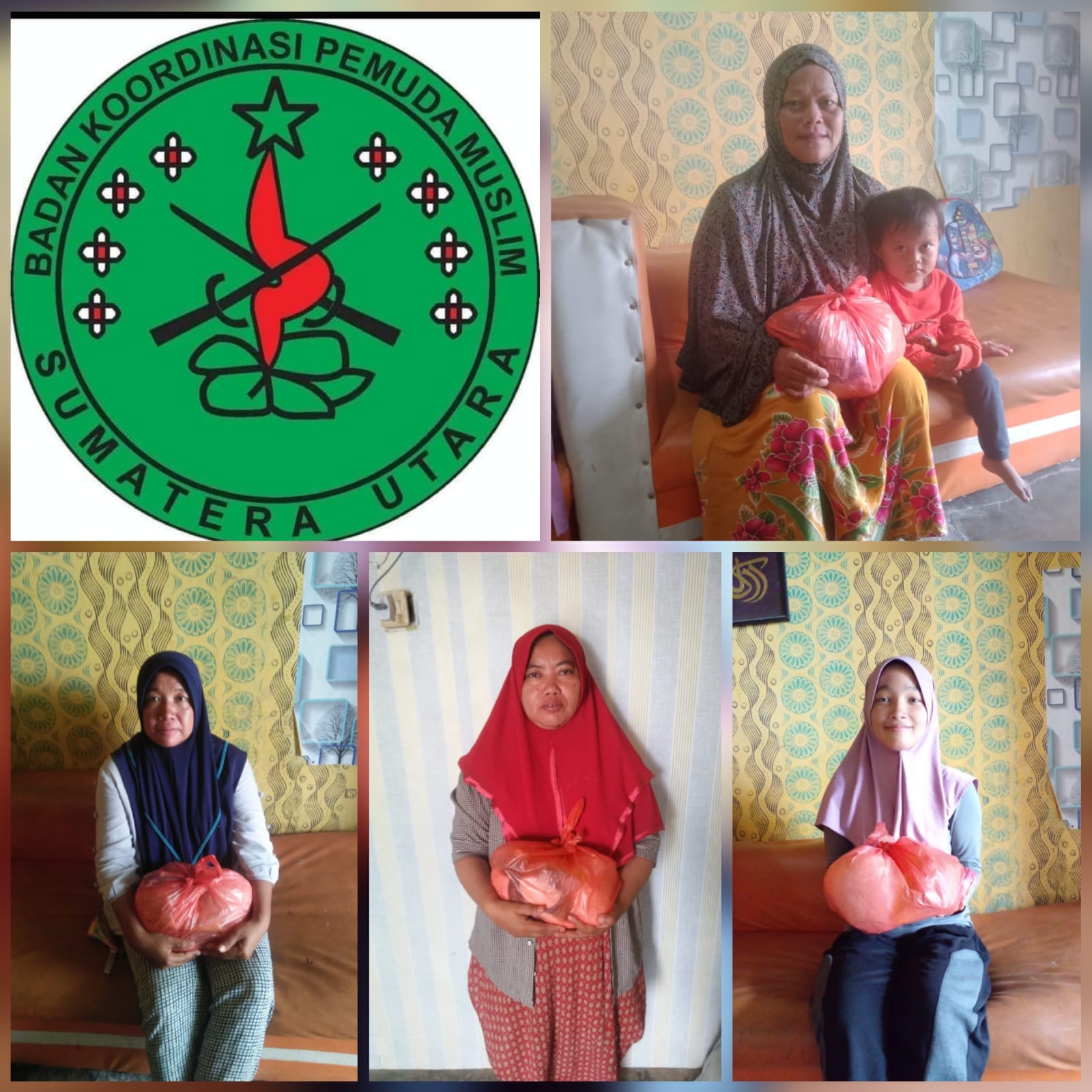 Jumat Berkah, Bakopam Sumut Berbagi Sembako kepada Masyarakat