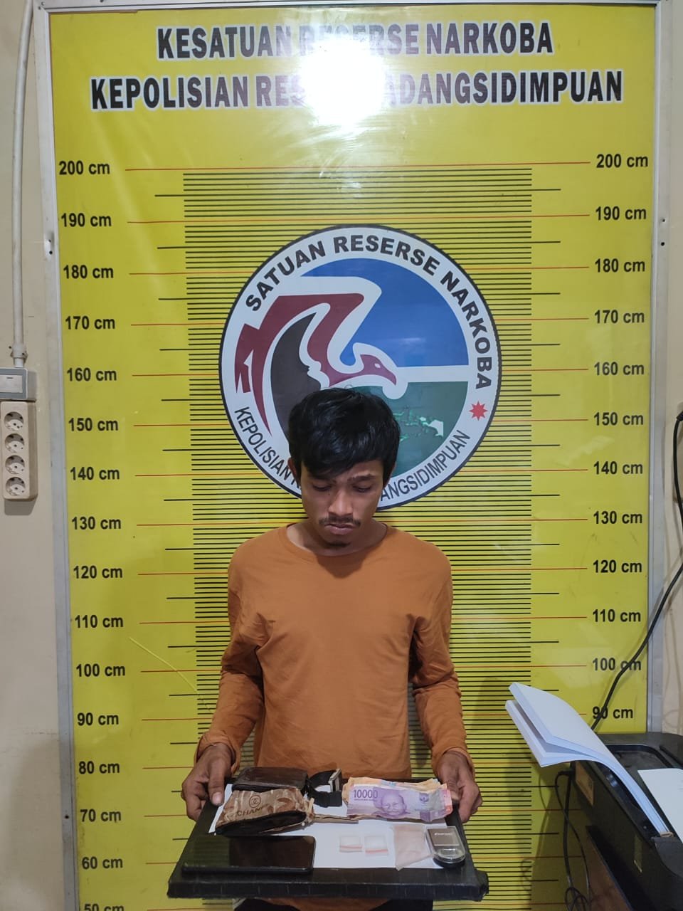 Dua Pengedar Sabu dibekuk sat resnarkoba Polres padang sidimpuan