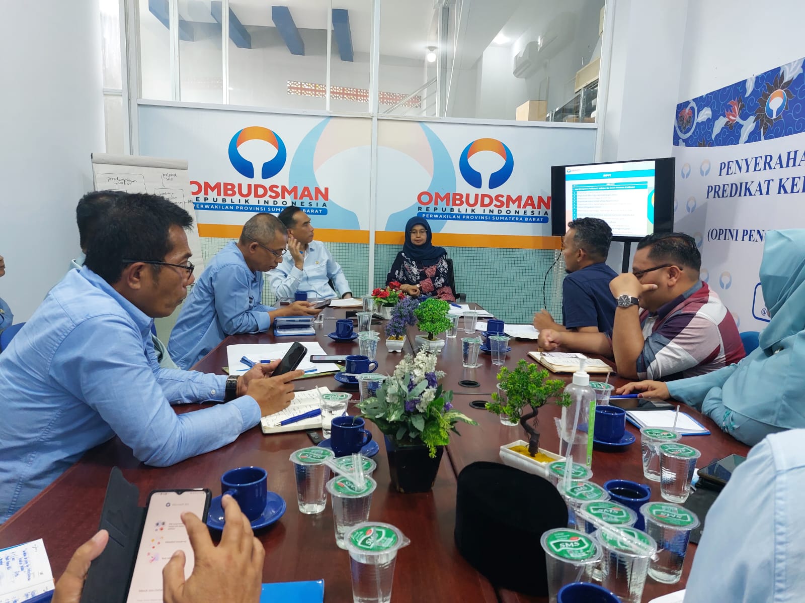 Pemerintah Daerah Kabupaten Solok Gelar Koordinasi Ke Ombudsman RI