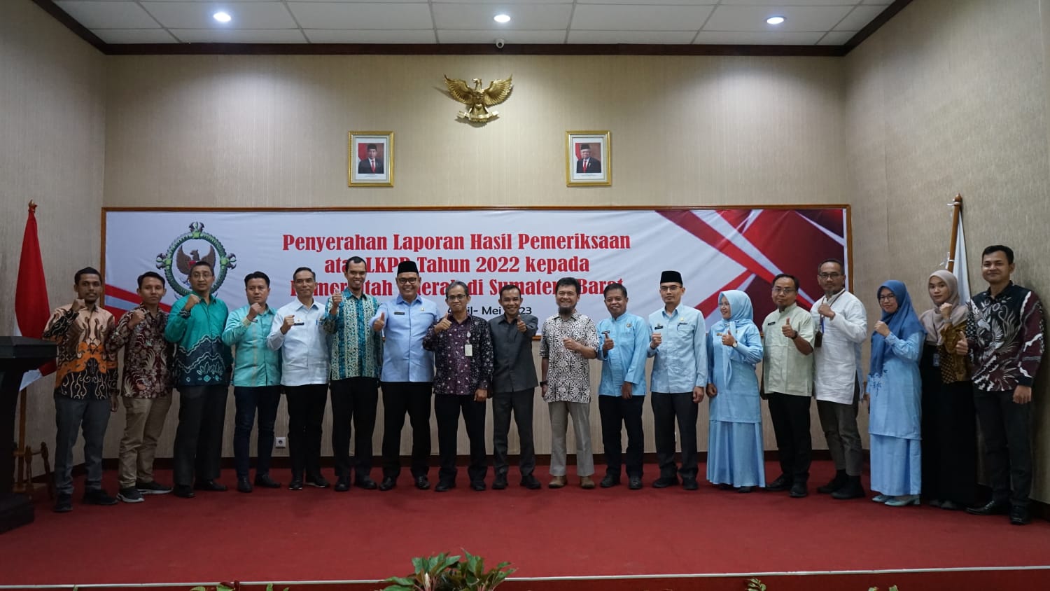 Kabupaten Solok kembali meraih Opini Wajar Tanpa Pengecualian (WTP)