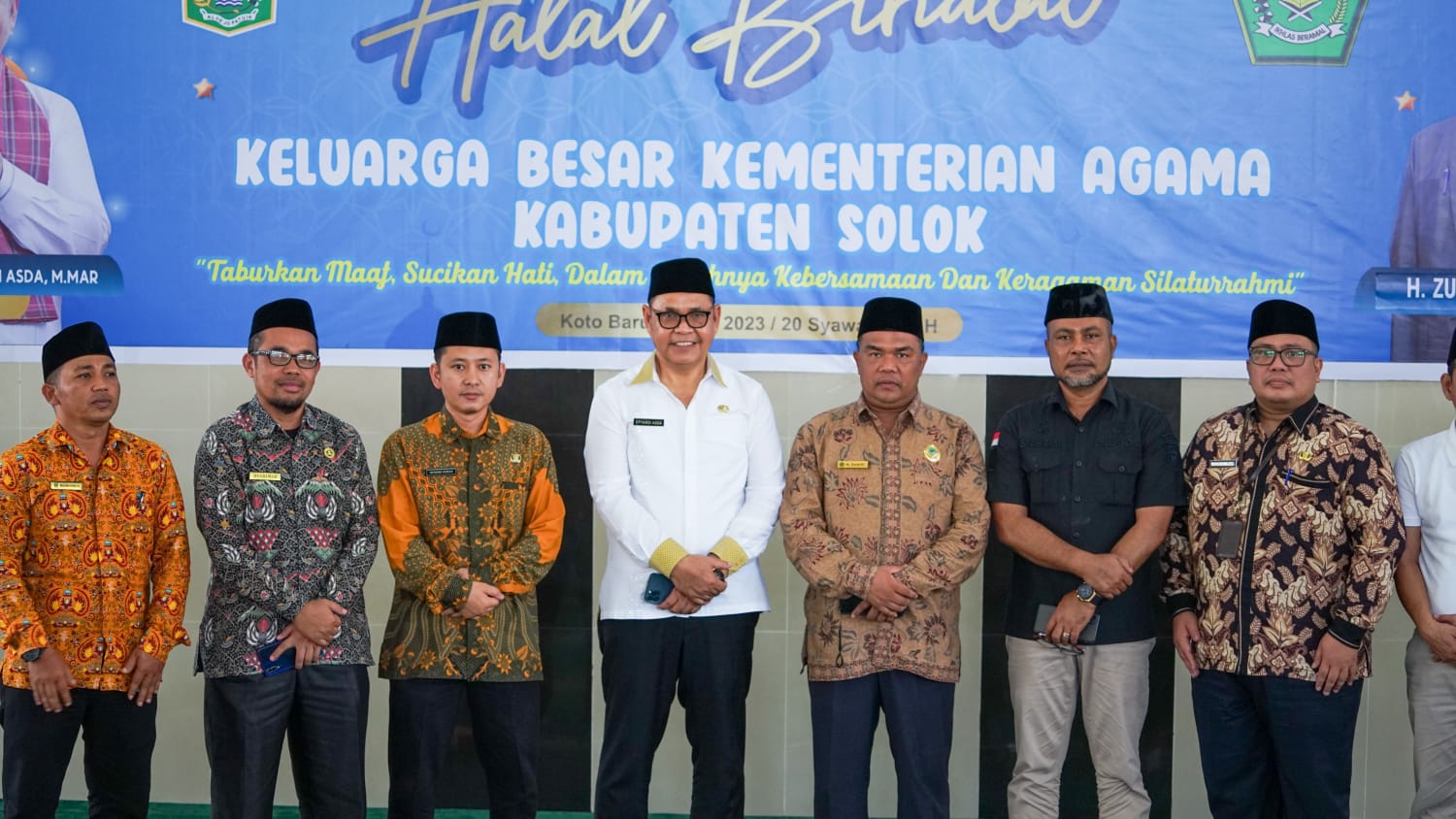 Bupati Solok H. Epyardi Asda hadiri kegiatan Silaturahmi dan Halal Bihalal Guru PAI se-Kabupaten Solok